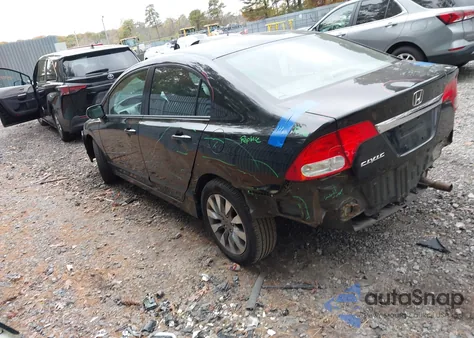 2010 Honda Civic Ex из США, поврежденный, VIN 2HGFA1F82AH313818